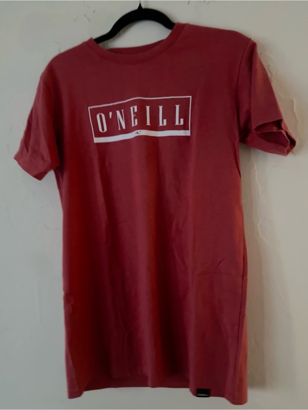 O'Neill Men's Red Logo Crew Neck Surf T-Shirt
